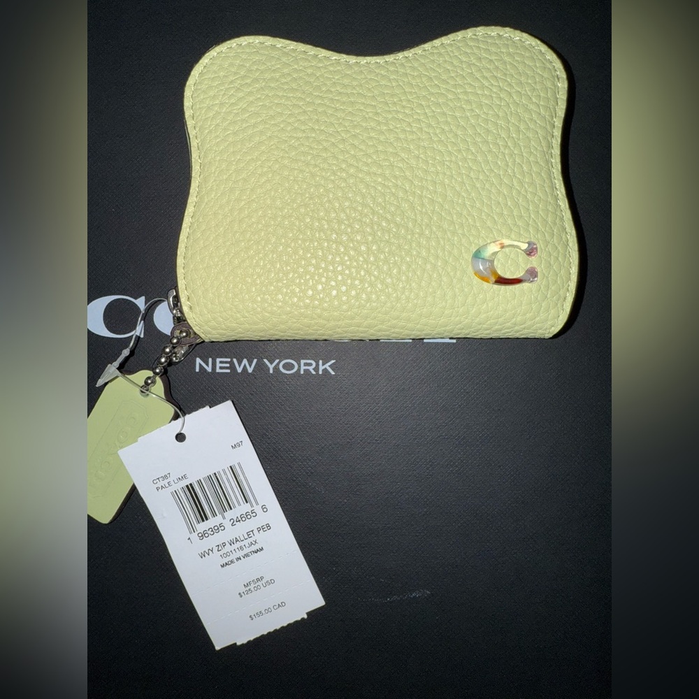 Coachtopia Wavy Zip Wallet